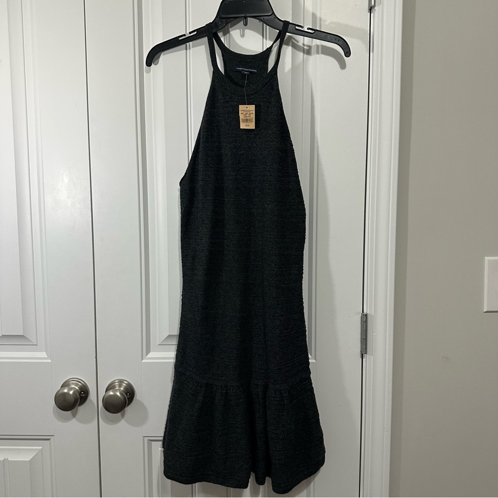 NWT American Eagle Outfitters Black Seater Racerback Mini Dress